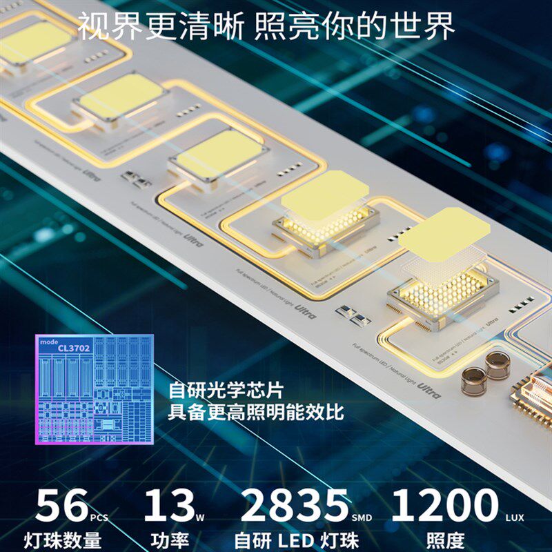 台灯宿舍大学生寝室灯学习阅读小台灯夹子式宿舍床上灯TYPCE插电