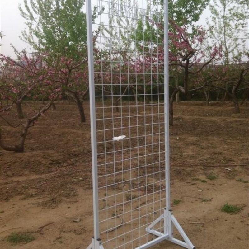 落地移动式网片网格不锈钢铁艺网格置物架饰品小商品服装地摊展架