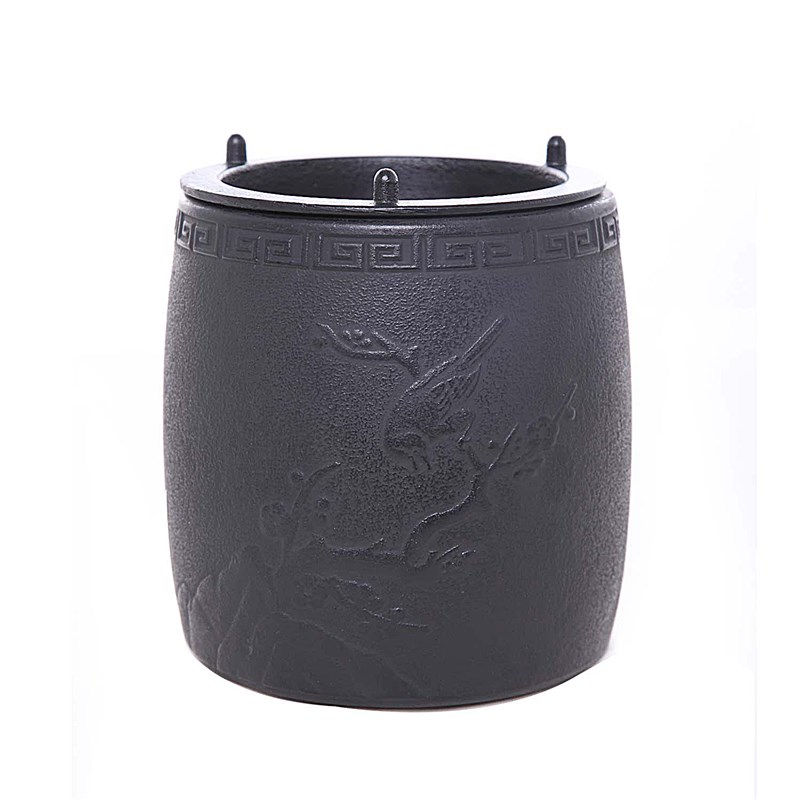 典工堂梅花炭炉铁壶烧水炉铸铁壶日式复古茶炉家用茶具保温加热座