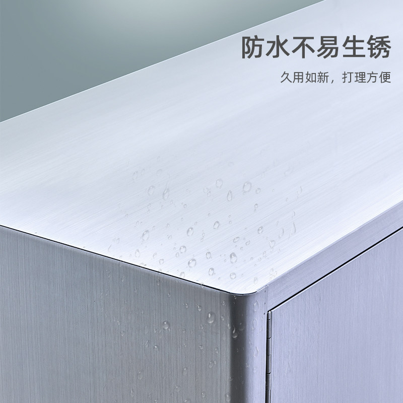 家用不锈钢厨房橱柜吊柜浴室置物收纳柜储物柜墙壁式挂阳台吊柜子