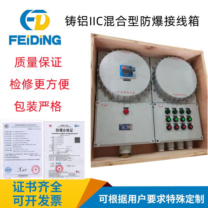 CT6/CT4防爆配电箱接线控制按钮照明插销防爆箱防爆柜