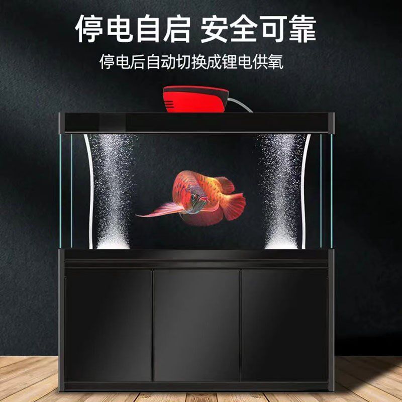鱼缸锂电池增氧泵冲氧泵可充电断电可续航氧气泵静音增氧泵大气量