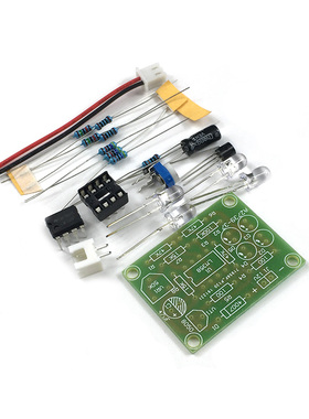 LM358呼吸灯散件/电子DIY趣味制作套件 闪灯套件 技校实训套件