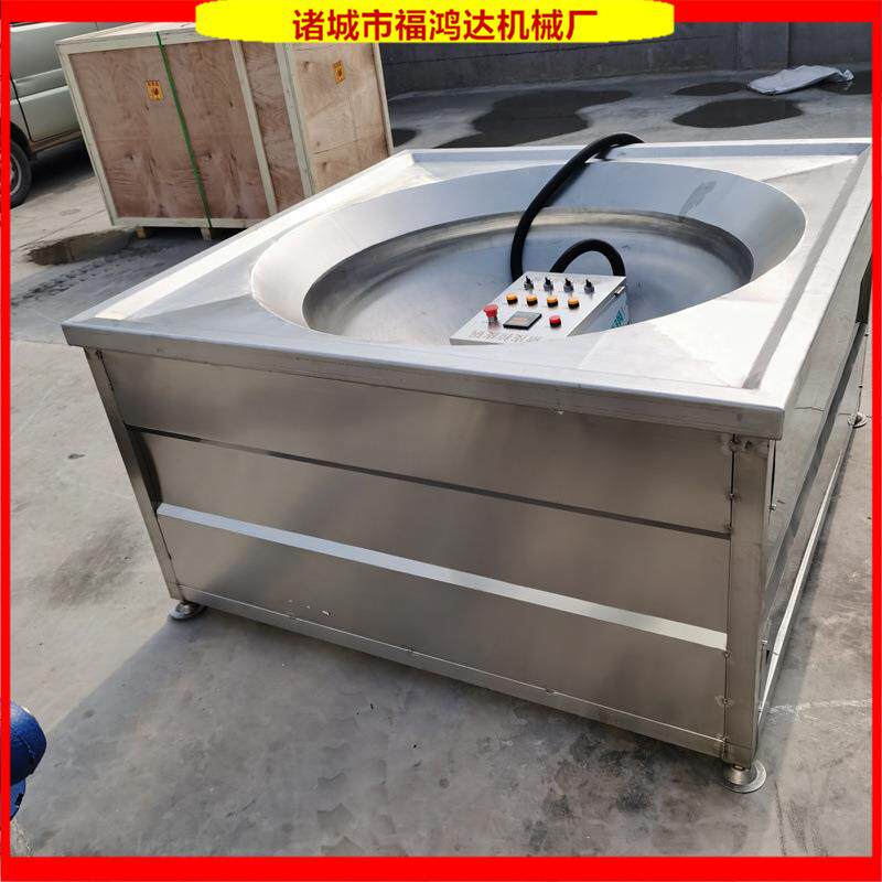 整体发货的肉皮炸皮锅豆腐干电加热油炸机猪肉皮拉皮锅