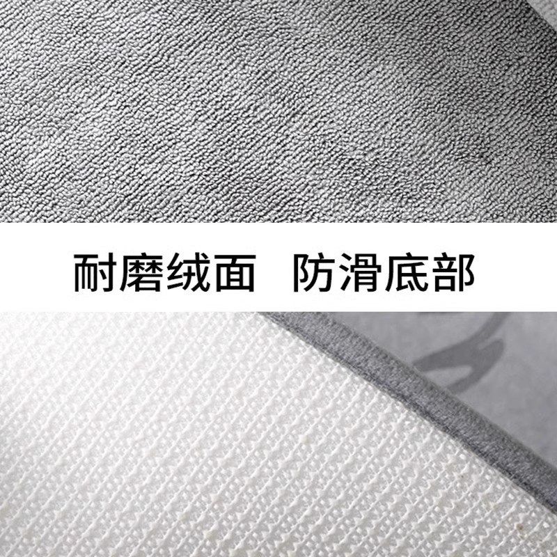 浴室地垫新款卫生间门口加厚吸水防滑垫子家用耐磨耐脏可裁剪脚垫
