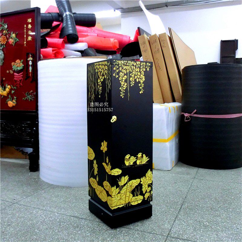 扬州漆器厂 家具 柜子*新中式古典*立柜 角柜 玄关柜 装饰柜