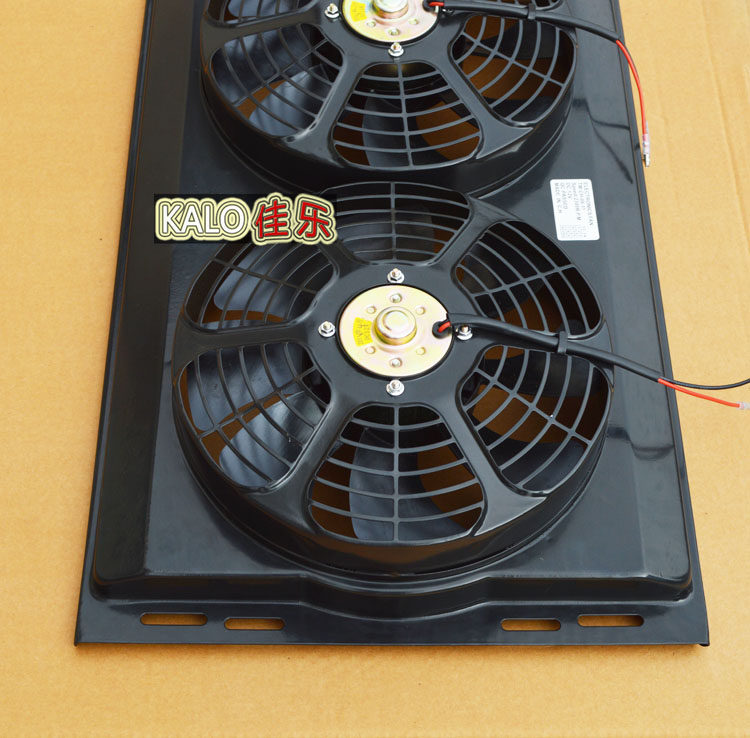 汽车空调电子扇14X23通用改装加装冷凝器散热水箱液压油风扇总成