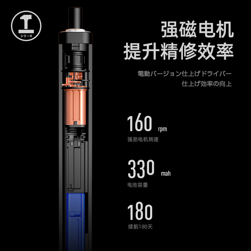 绿林精密电动螺丝刀小型充电式电批维修一体工具多功能螺丝批套装图片