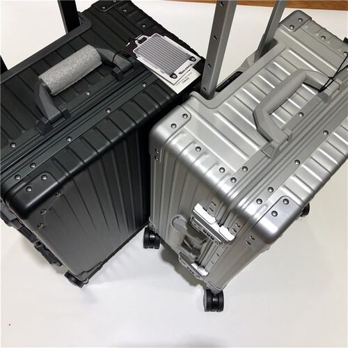 万得福旅行箱2223F登机箱铝框拉杆箱铝镁合金拉杆万向轮行李箱包