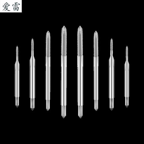 高速钢手用丝锥板牙绞手套装3-12螺纹攻丝开孔钻头取出器扳手工具