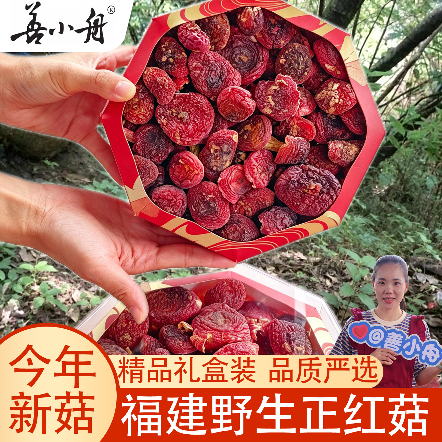 善小舟福建野生红菇干