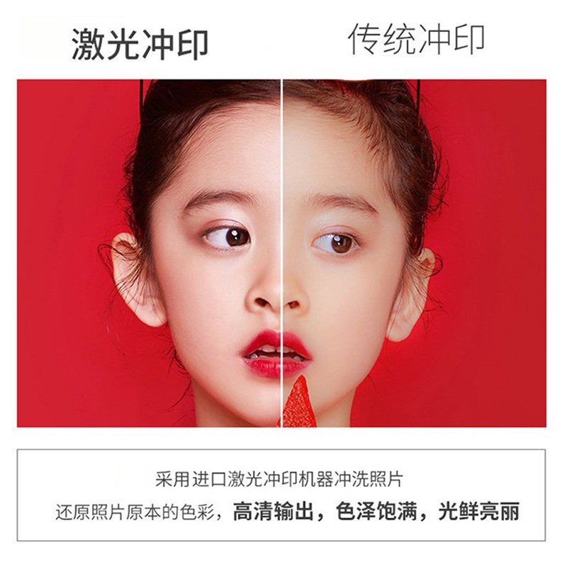 婚纱照相框挂墙结婚照全家福卧室48简约宝宝放大儿童水晶照片组合