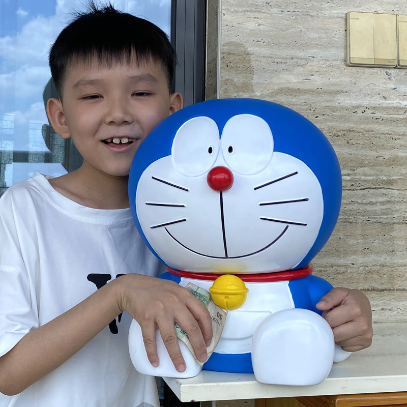 超大容量卡通存钱罐特大防摔储存罐不可取儿童储蓄罐创意生日礼物