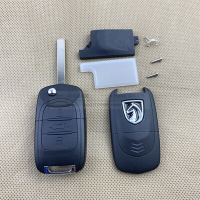 宝骏E100E200智行版通用电动汽车原车4S专备用塑料遥控折叠钥匙胚