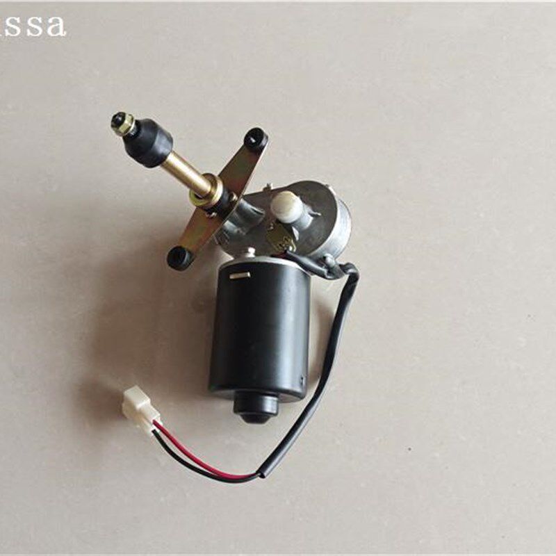加12V24V两线电机雨刷器小长轴铲车95mm刮水器农用车挡风玻璃