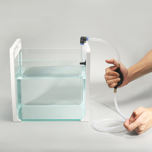 鱼缸吸便器换水器乌龟缸吸水器吸污器小型迷你手动吸粪器抽水器