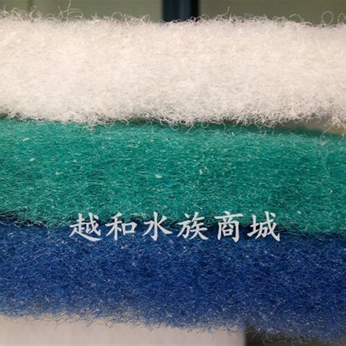优质水族箱鱼缸过滤棉 物理过滤材料 白棉蓝棉硬质耐洗生化棉包邮