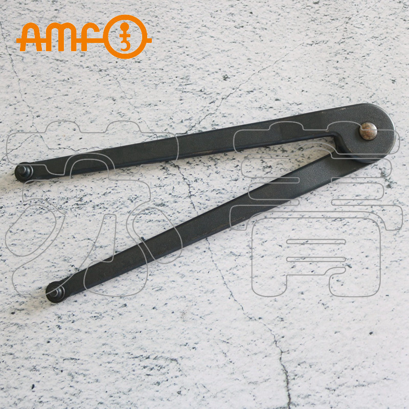 德国原装进口AMF 可调端孔活钩卡销扳手 直头1.5mm-12mm