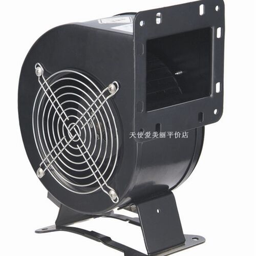 120W小型工频离心式风机130FLJ5木工雕刻吸尘抽气排烟鼓风机220V