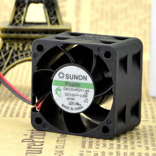 全新 TAJUN 4028 GM1204PQV1-8A 12V 2.8W 4厘米高速服务器风扇
