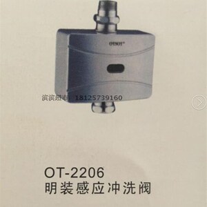 申利卡感应洁具OTSOT 明装感应冲洗阀OT-2206