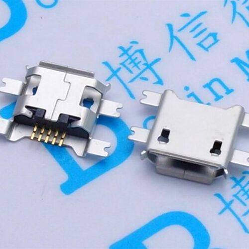 MICRO 沉板1.17 USB母座 1.17 5P 沉板USB插座 平板电脑充电座