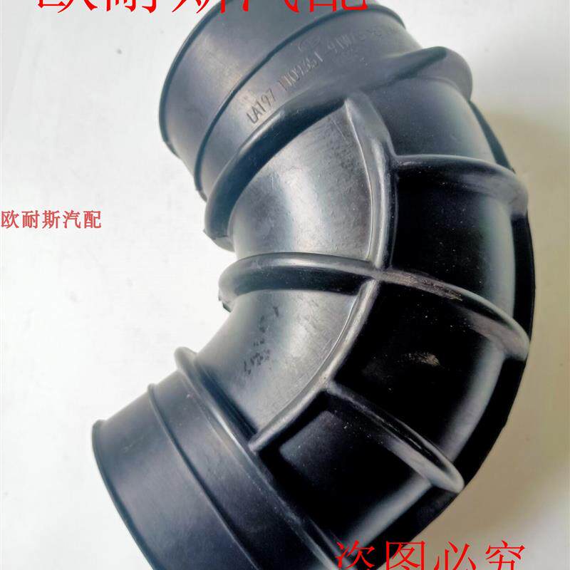 一汽解放J6P原厂进气管空气连接管橡胶管1109351-91W增压器接头管