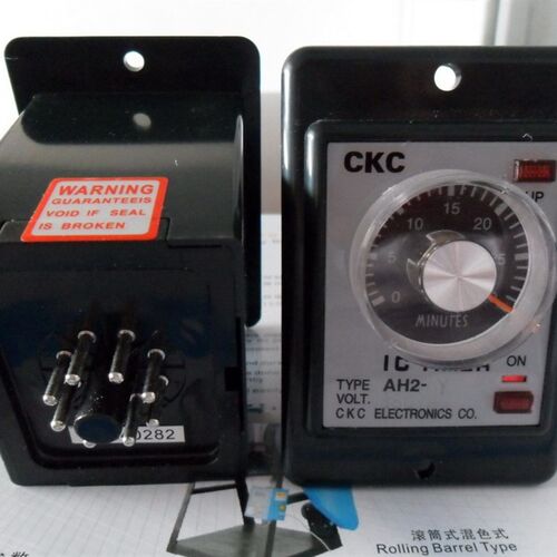 AH2-Y延时继电器拌料机混色机时间控制器AH2-YE塑料搅拌机380V30M