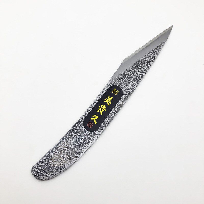 日本美贵久左手用接木小刀左撇子专用嫁接刀木工削木刀青纸二号钢