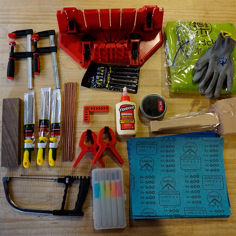 幼儿园工具套装 小学生木工工具 手工制作材料包儿童DIY组合