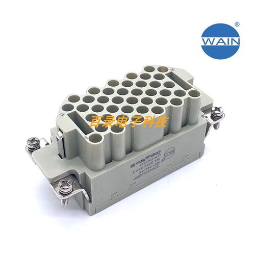 WAIN唯恩 HEE-040-FC 40针/芯母芯 HARTING哈丁 WEVEL重载连接器