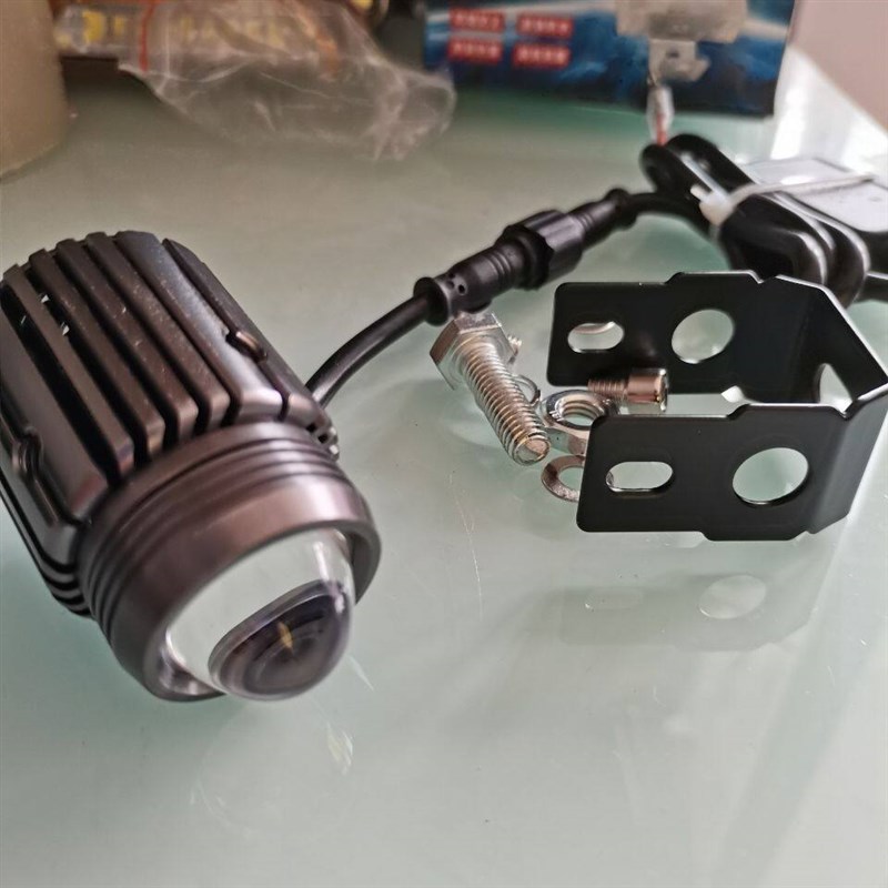 货车大视野小钢炮射灯LED远近光12V24V36V48V60V超亮改装