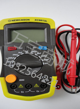 鑫佳信NEWCASON你型数字电容表 XC6013L数字万用表数显万用表