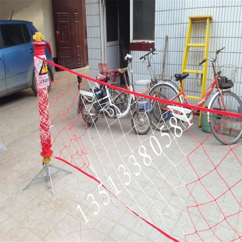 滚筒式安全围网 电力安全围栏网 防护网 隔离网 绝缘护栏网尼龙
