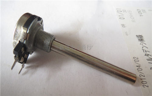 进口西班牙PIHER 单联长寿命5K电位器 柄长60MMX6  开孔10MM 尖脚