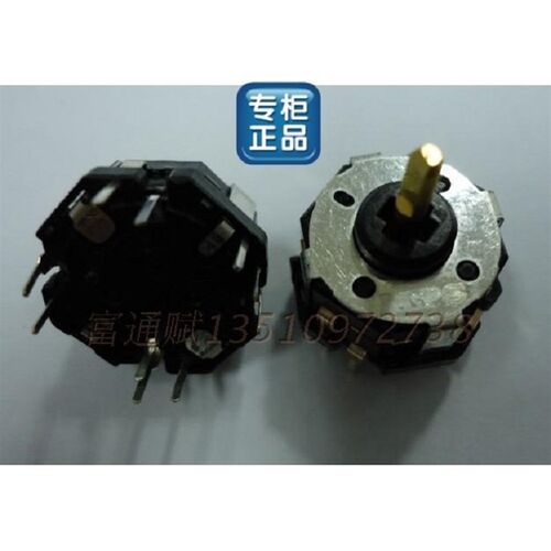进口原装日本正品ALPS摇杆开关4方向棒式带编码器RKJXT1F42001