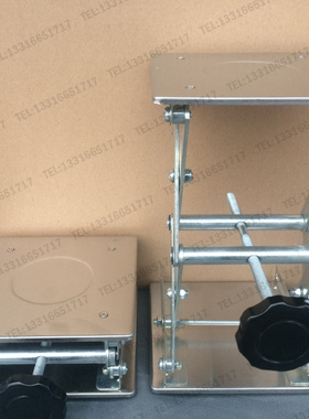 15*15cm 150x150mm 不锈钢 升降台 小型 实验室 可手调节 支架