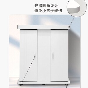 高清玻璃金鱼缸带柜子客厅家用中小型带氧气自动循环过滤水族箱