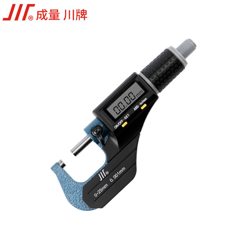 成量数显千分尺0-25外径千分尺精度0.001高精度电池配件测厚仪图片