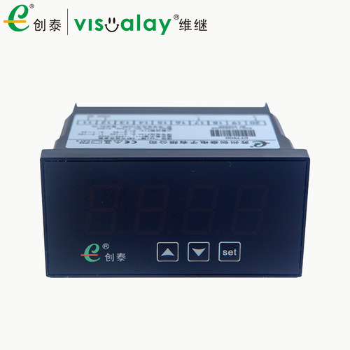 创泰CT7900变频器数字频率表 4-20mA 10V交直流数显电流表转速表