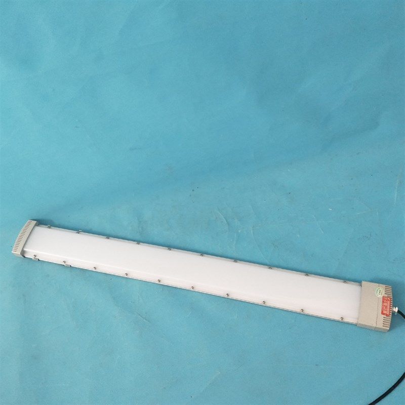 LED防爆荧光灯18W20W36W40W60W 粉尘喷涂吊杆应急条形双管吸顶灯