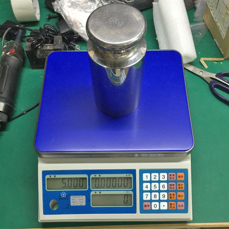 台湾樱花电子称CN-AS精密计数称重电子称台秤3kg5kg7.5kg15kg30kg