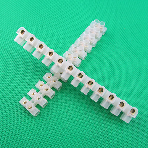 X3-8012塑料接线端子 透明接线排 80A端子台 电线连接器12P接线柱
