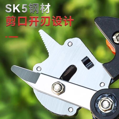 嫁接器修花剪刀插花鲜花修树枝花店多功能果树枝专用省力园艺剪刀