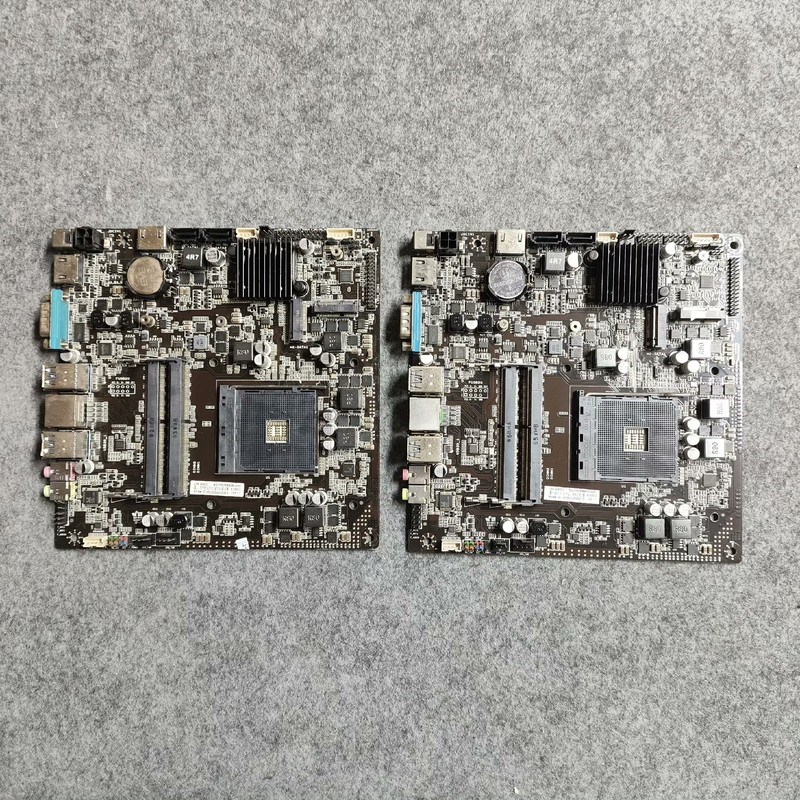 杰微A320主板,JW A320I,拆机主板,功能正常,成色