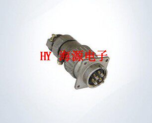 航空插头 电连接器 P28K7Q P28K8Q P28K9Q(4芯) 航空插座 开孔28