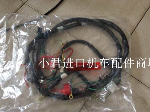 光阳原厂 机车二冲程踏板车翔鹤CK-50QT摩托车全车线路 全车线