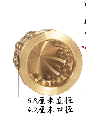 办公用品  礼品 文具笔桶 经商 开业  纯铜算盘笔筒