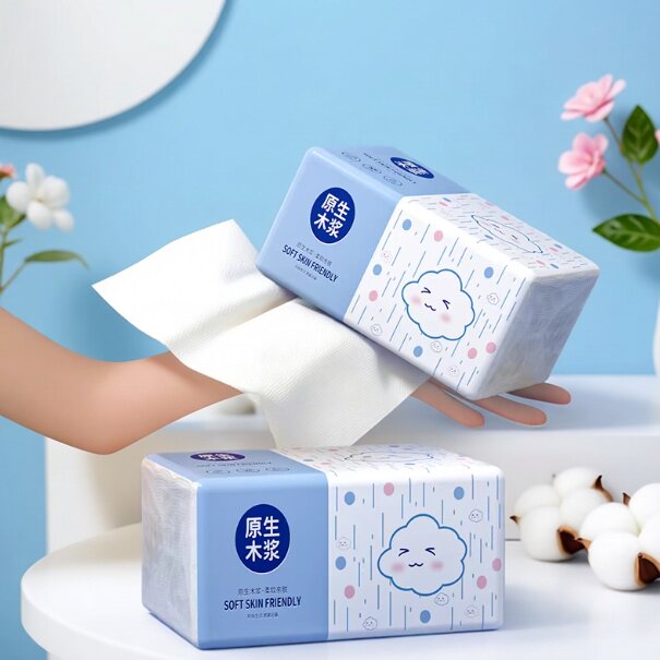家庭装商用原木优质加量装大包可擦手纸工厂宿舍家用大包加量抽纸