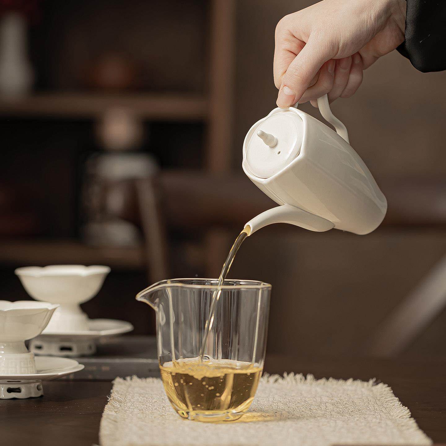 彷宋草CBB木灰陶瓷茶单壶泡茶家用高档大容量泡茶茶壶带过滤水茶